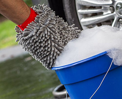 968801 Mothers Premium Chenille Car Wash Mitt