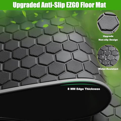EZGO TXT Golf Cart Full Coverage Floor Liner Mat