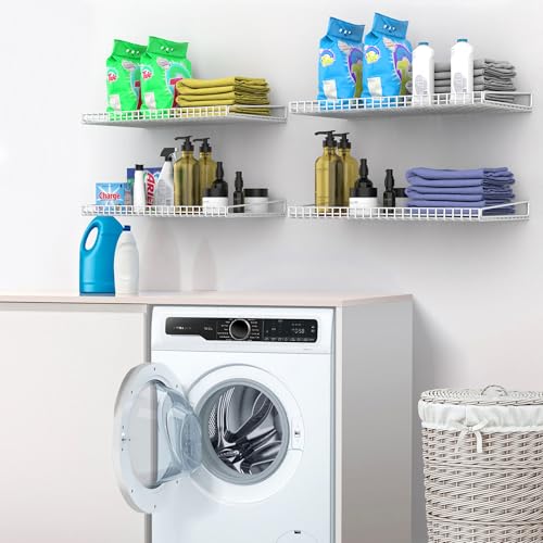 Wall Mounted Storage Shelf for Garage (4 Count)