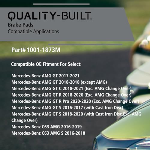 Front Semi Metallic Brake Pads