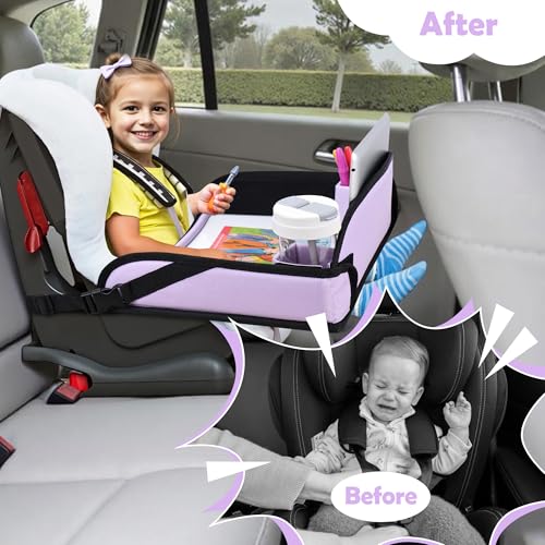 Toddler Car Seat Travel Tray FOR Road Trip Activities