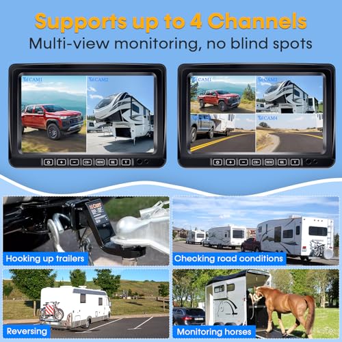 1080P Wireless Backup Camera Magnetic