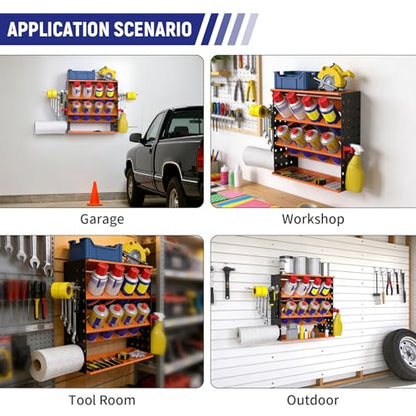 Wall Mount Spray Can Holder