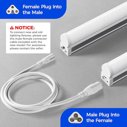 T5 LED Shop Light 2FT (6 Count)