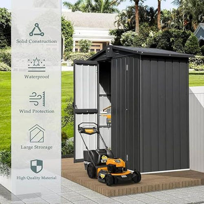 Domi Outdoor Storage Shed 5'x3