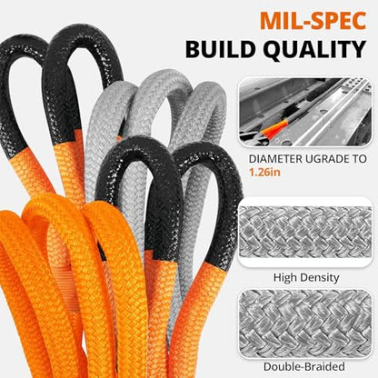 Kinetic Recovery Tow Rope (30 Foot)