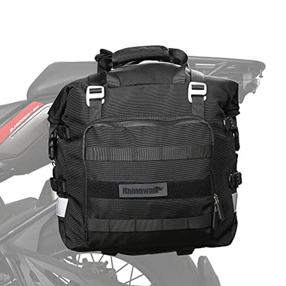 Waterproof Motorcycle Saddlebags Luggage Bags 20L Quick Release for Adventure & Sport Bikes