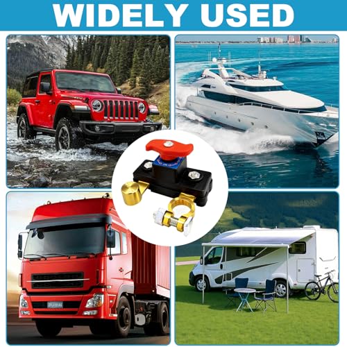 2PCS Car Battery Power Cut