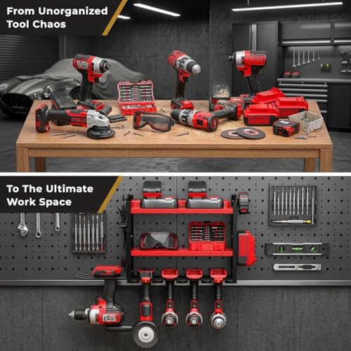Power Tool Organizer Wall Mount