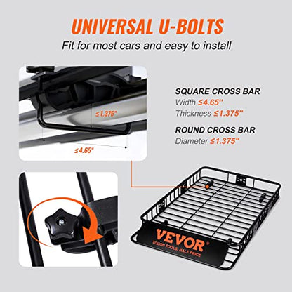 Roof Rack Cargo Basket