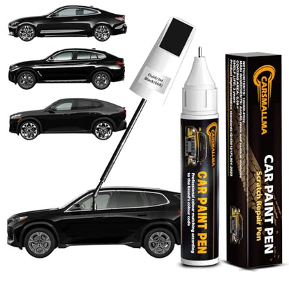 668 Fluid Jet Black Car Touch Up Paint for BMW