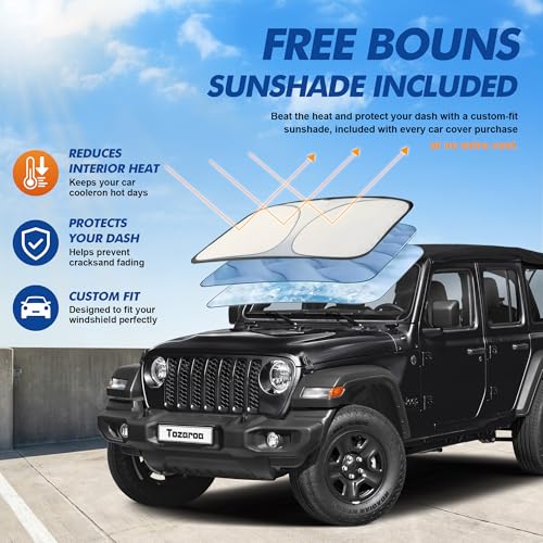 Wrangler 4 Door Cover Waterproof All