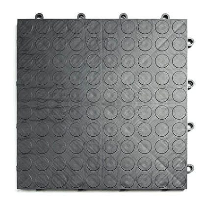 SnapLock GarageDeck 12"x12" Interlocking Garage Floor Tiles (48 Sq Ft)