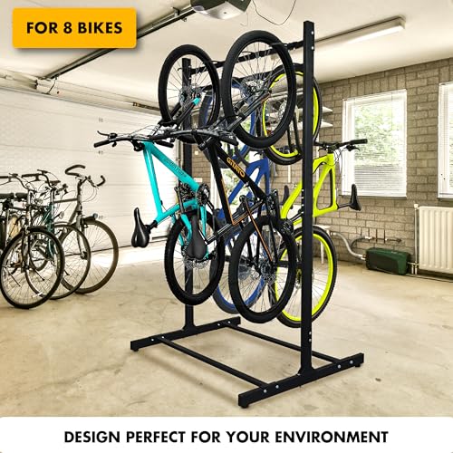 Freestanding 8 Bike Storage Rack 2