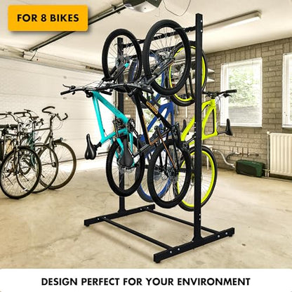 Freestanding 8 Bike Storage Rack 2
