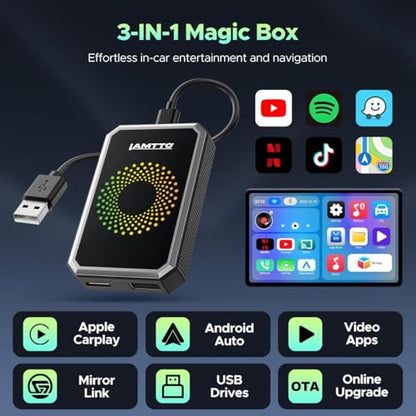 Wireless Carplay Adapter for Streaming Net