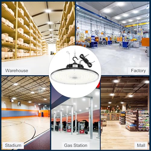 9 Pack LED High Bay Lights 240W 33 (9 Count)
