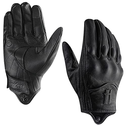 Women Touchscreen Motorcycle Racing Gloves GL016 Black XL