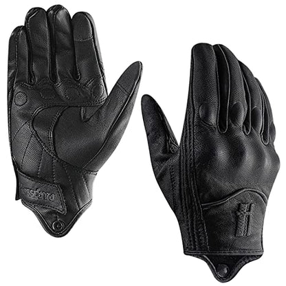 Women Touchscreen Motorcycle Racing Gloves GL016 Black XL