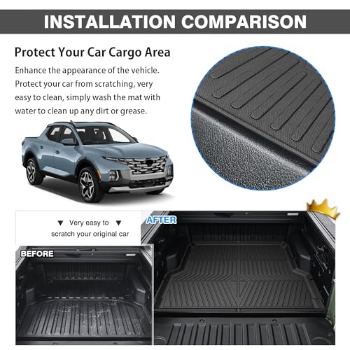 Floor Mats Truck Bed Mat for 2022
