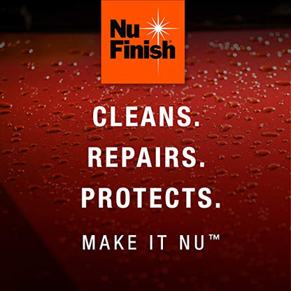 5-in-1 Complete Detailer Spray with Towel by Nu Finish, Preserves and Protects Car Detailing, Includes 1 Microfiber Towel, 22 Oz Spray (22 Fl Oz)