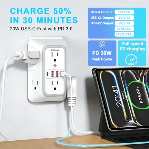 Multi Plug Outlet Surge Protector