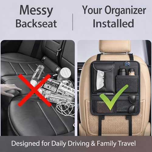 Backseat Car Organizer for Kids