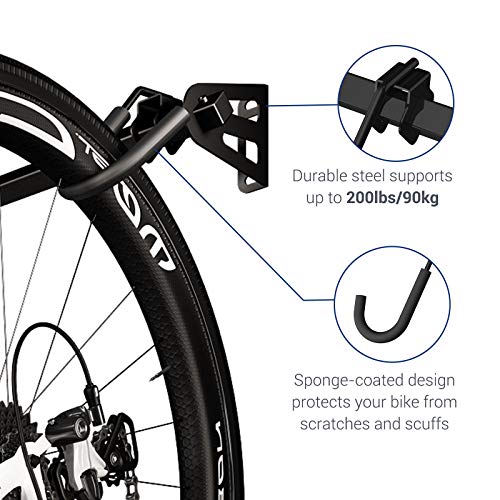 4 Bike Storage Rack Wall