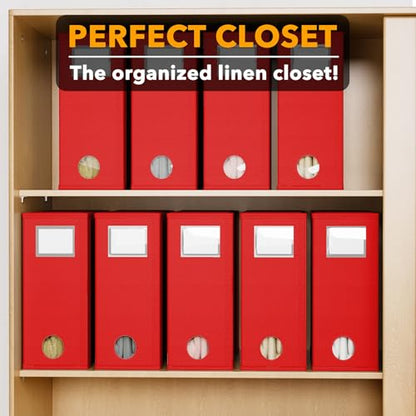 9 Pack Bed Sheet Organizers and Storage (9 Count)