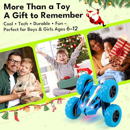 Remote Control Flip Stunt Car Double Sided Driving Crawler Toys