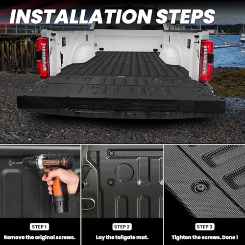 Tailgate Mat for Ford Super Duty F250 F350 F450 2026 2025 2024 2023