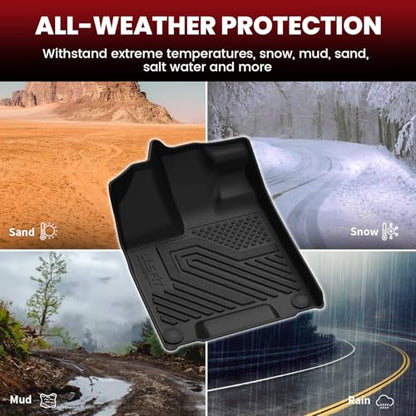 All Weather Floor Mats for Honda Pilot 2016