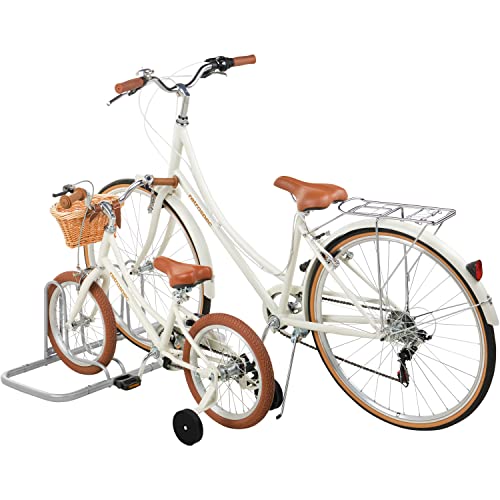 Stash Rack 2 Bike Floor Stand Bicycle Storage Organizer
