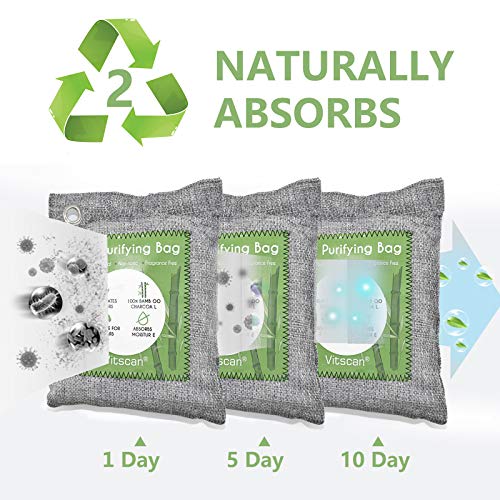 Bamboo Charcoal Air Purifying Bag (32 Ounce)