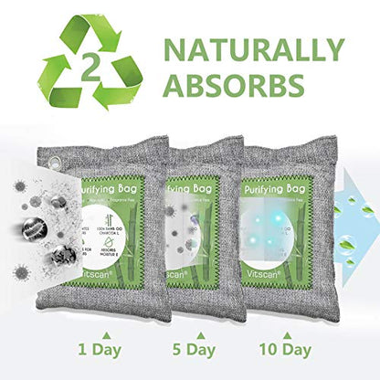 Bamboo Charcoal Air Purifying Bag (32 Ounce)