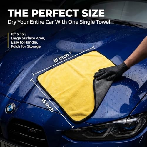 Microfiber Towels for Cars (3 Count)