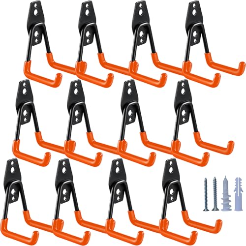 Heavy Duty Garage Hooks 12 Pack