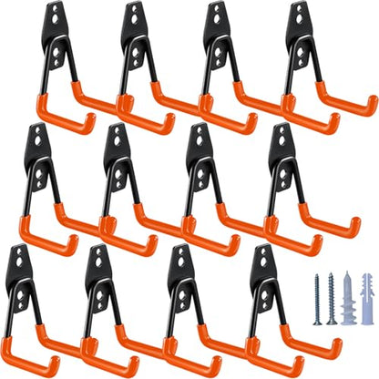 Heavy Duty Garage Hooks 12 Pack