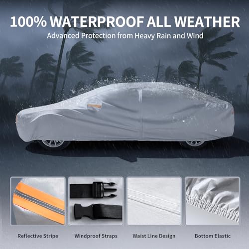 Multi Layer Car Cover Custom Fit for Honda Civic Sedan