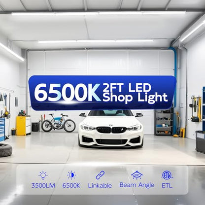 T8 LED Shop Lights 2FT (6 Count)