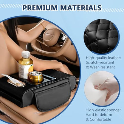 Universal Car Armrest Cushion Organizer