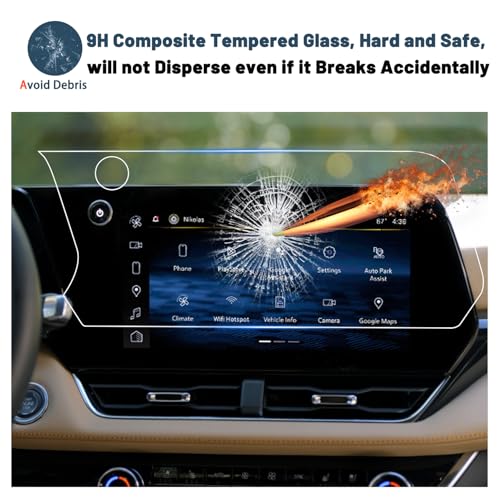 2025 2026 Equinox Screen Protector for 2026 Chevy Equinox 11" Dashboard & 11.3" GPS Display Touch