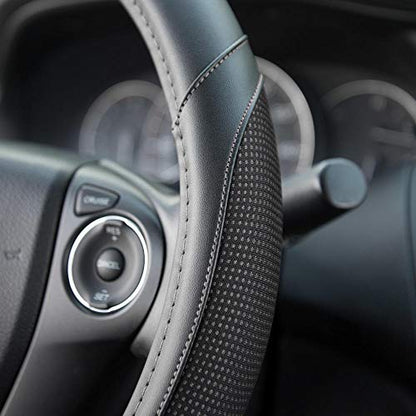 White Steering Wheel Cover