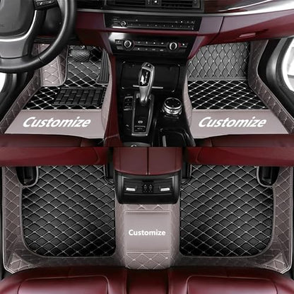 Custom Car Floor Mats for 99.99% Sedan SUV Sports Car Men Women Protection Full Coverage Pads Anti
