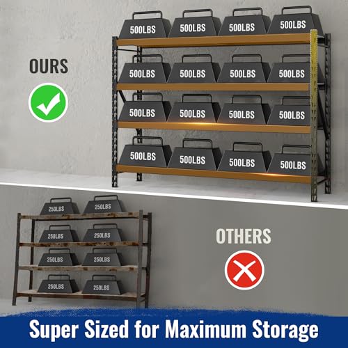 77" Garage Shelving Unit