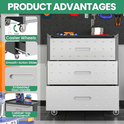 Garage Storage Cabinet System