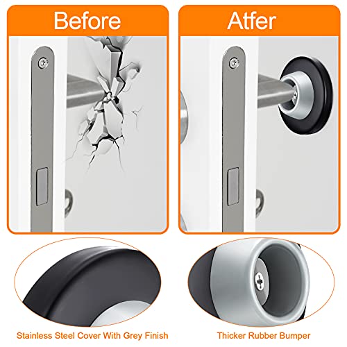 Door Stopper Wall Bumper Flush Mount Protector