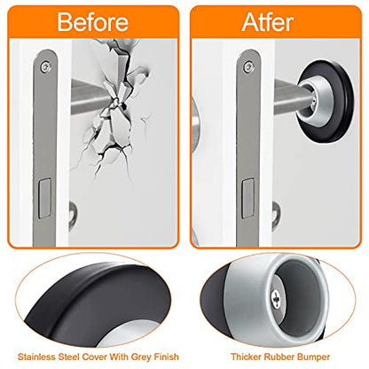 Door Stopper Wall Bumper Flush Mount Protector