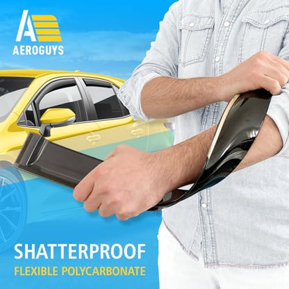 Extra Durable Window Deflectors in (4 Count)