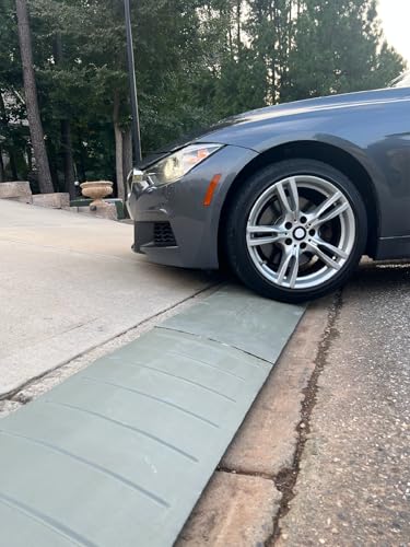 Gray Color Driveway Curb Ramps (3 Count)